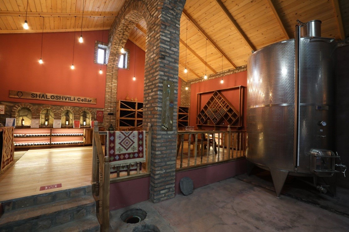 Shaloshvili wine cellar